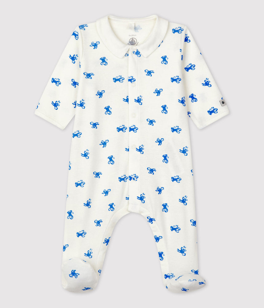 BABIES ORGANIC COTTON SLEEPSUIT