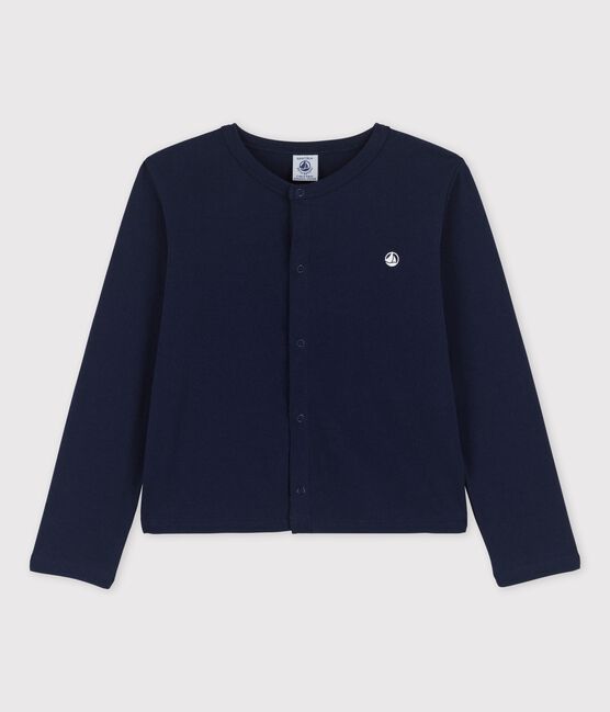 GIRLS' ORGANIG COTTON CARDIGAN