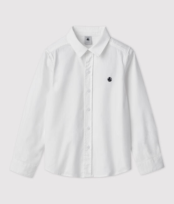 BOYS' OXFORD COTTON SHIRT