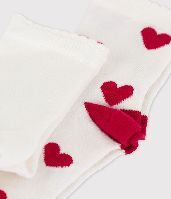 GIRLS' SOCKS - 2-PACK