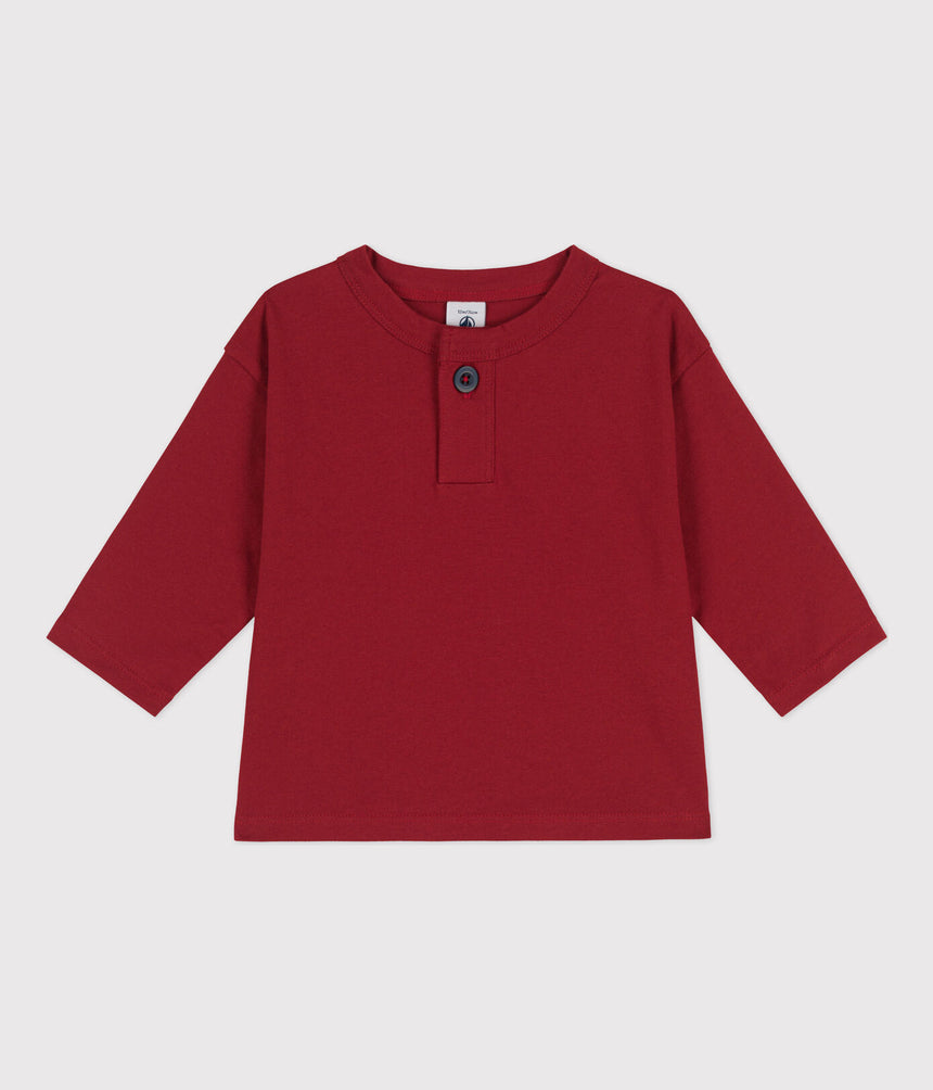 BABIES' LONG-SLEEVED COTTON T-SHIRT