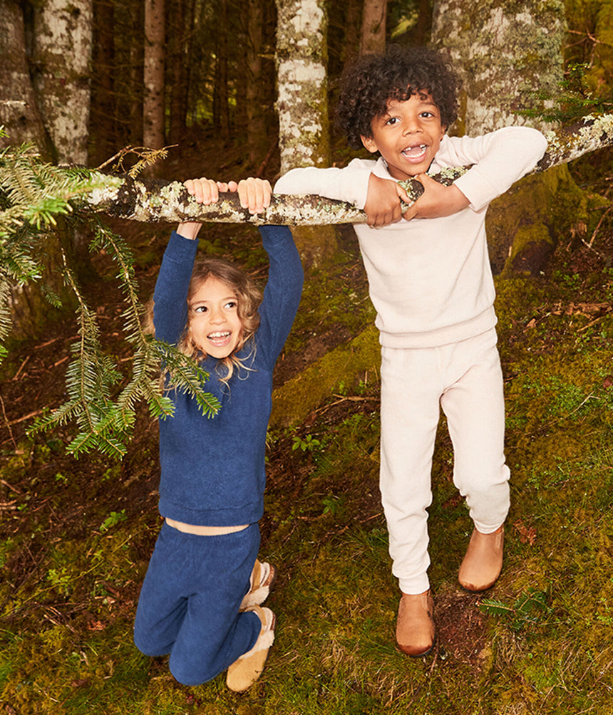 CHILDREN'S UNISEX BRUSHED TERRY PYJAMAS