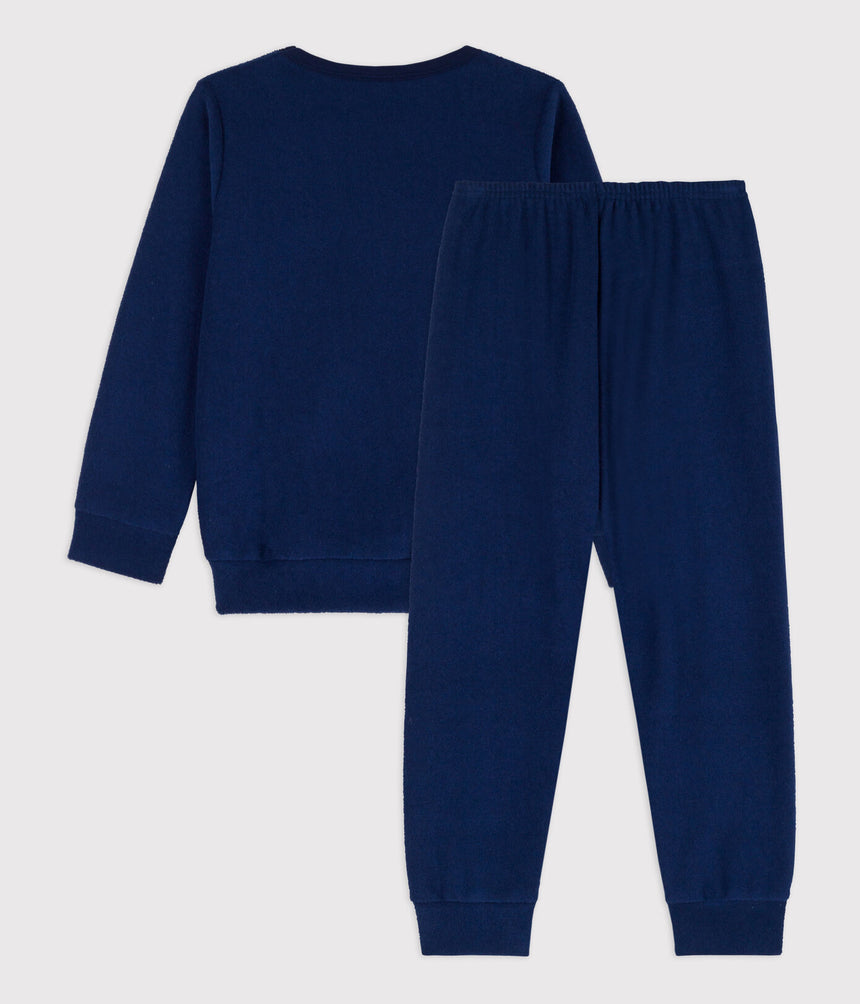 CHILDREN'S UNISEX BRUSHED TERRY PYJAMAS