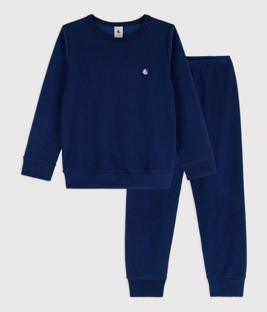 CHILDREN'S UNISEX BRUSHED TERRY PYJAMAS