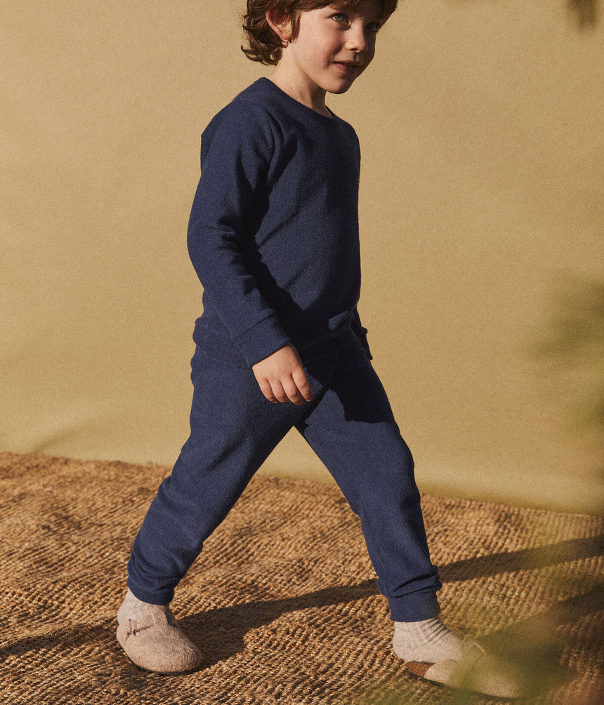 CHILDREN'S UNISEX BRUSHED TERRY PYJAMAS
