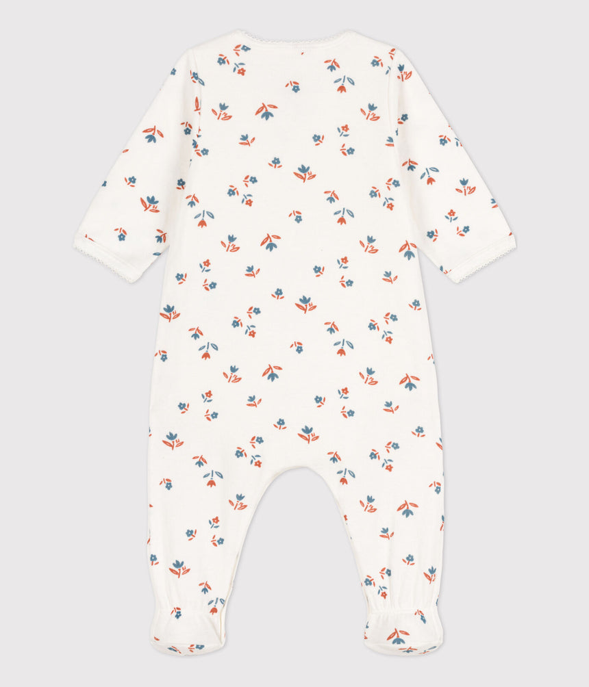 BABIES' FLORAL PATTERN  PYJAMAS