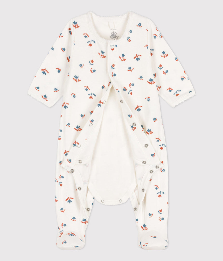 BABIES' FLORAL PATTERN  PYJAMAS