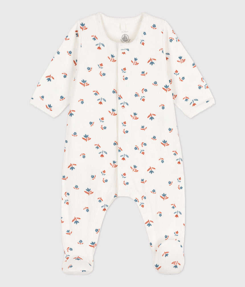 BABIES' FLORAL PATTERN  PYJAMAS