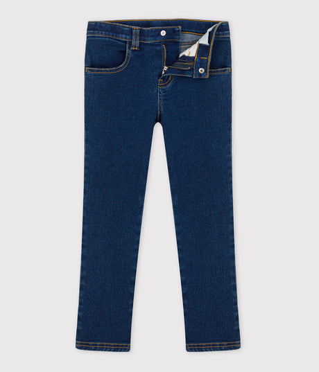 Girls' Denim Slim-Fit Trousers