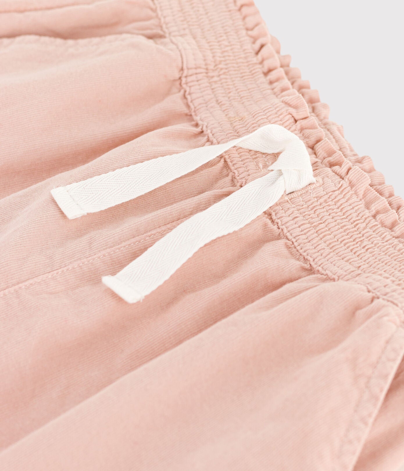 GIRLS' COTTON LOOSE FIT VELVET TROUSERS GIRLS' COTTON LOOSE FIT VELVET TROUSERS