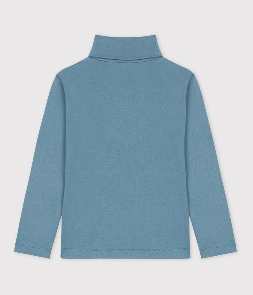 UNISEX CHILDREN'S COTTON POLO NECK