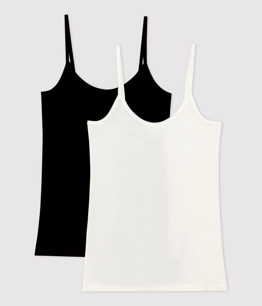 WOMEN'S ICONIC THIN COTTON STRAPPY TOP