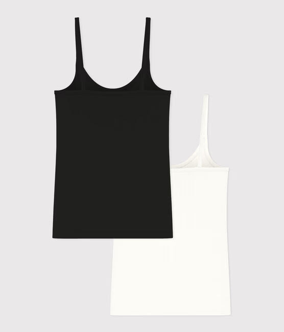 WOMEN S ICONIC THIN COTTON STRAPPY TOP