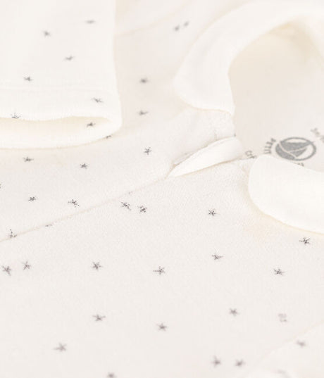 STARRY VELOUR SLEEPSUIT