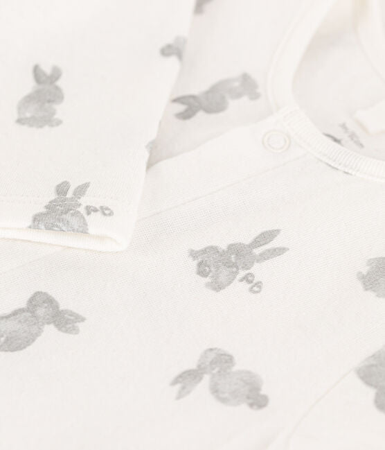 TUBE-KNIT RABBIT SLEEPSUIT TUBE-KNIT RABBIT SLEEPSUIT