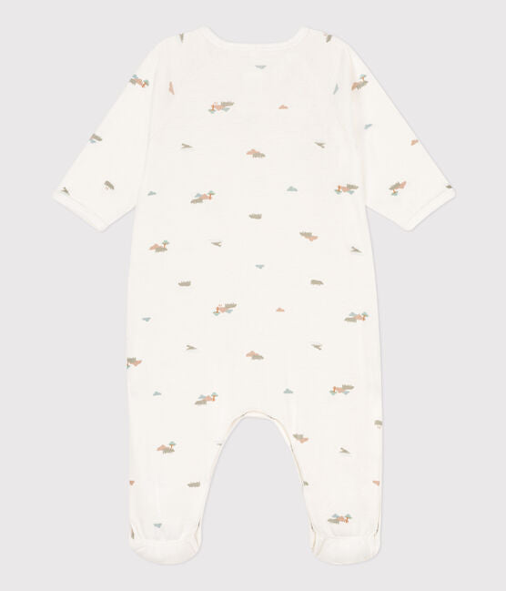 ANIMAL THEMED COTTON SLEEPSUIT