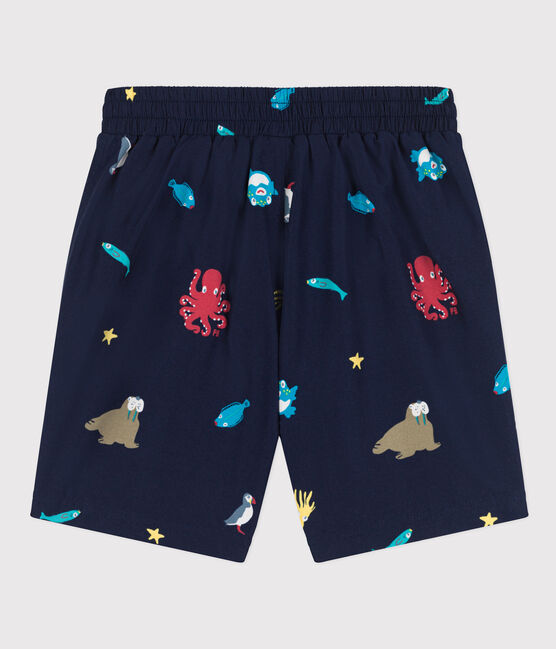 BOYS' RECYCLED PRINTED SWIM SHORTS