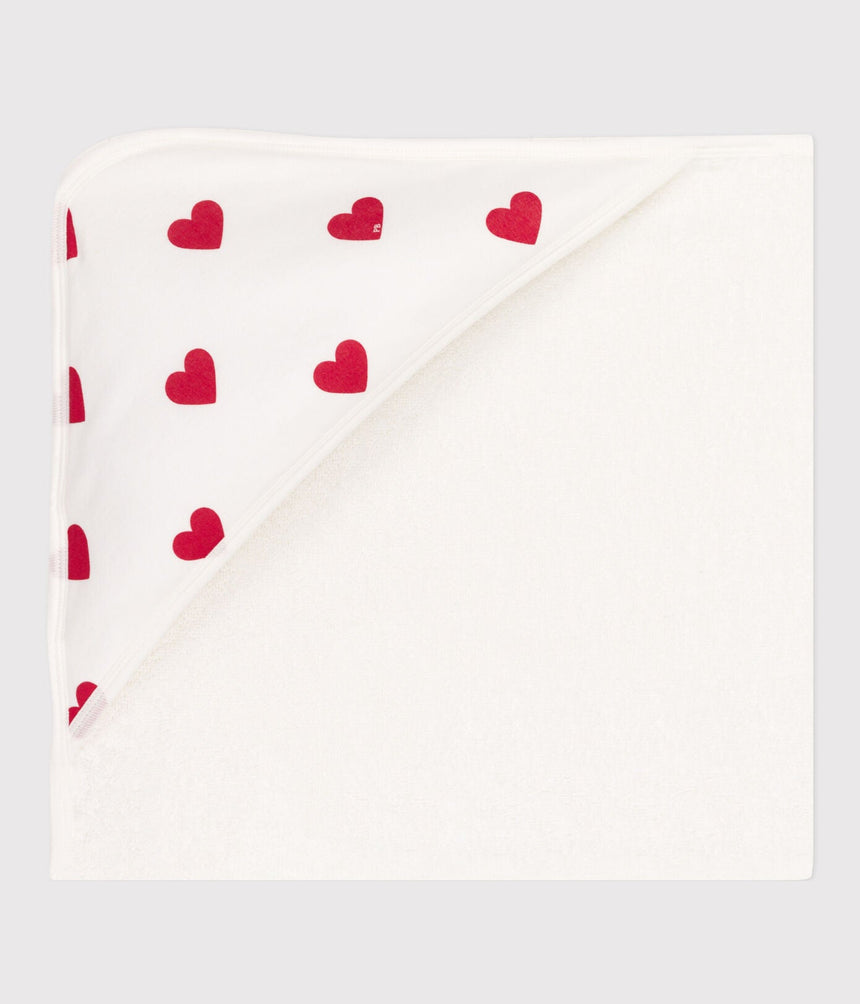 HEART COTTON BATH WRAP