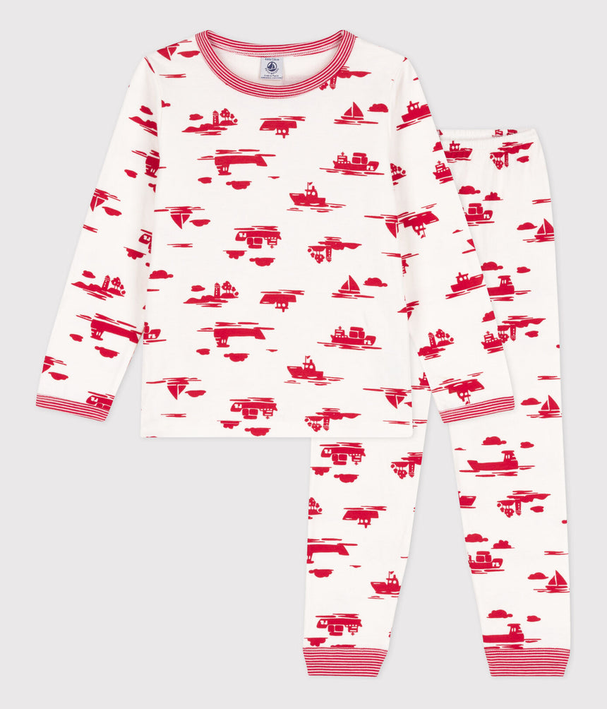 CHILDREN'S UNISEX TUBE KNIT LE HAVRE PYJAMAS