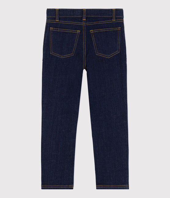 GIRLS' DENIM SLIM-FIT TROUSERS