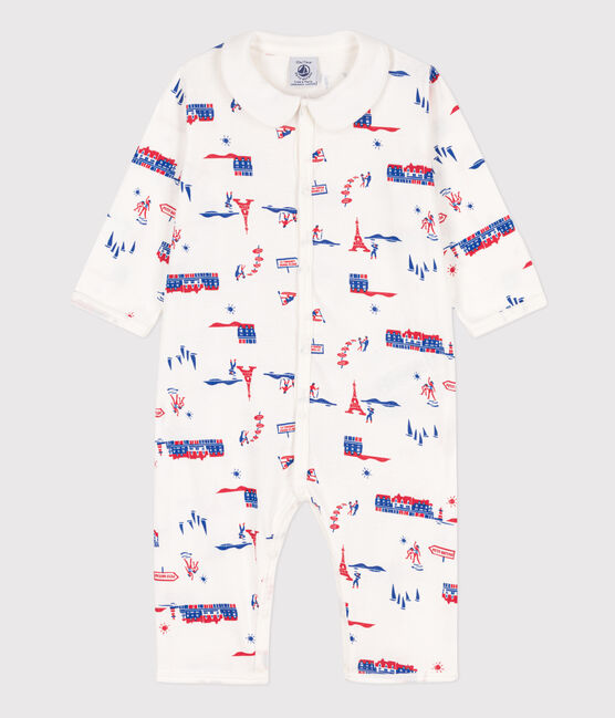 LE TOUQUET-PARIS-PLAGE COTTON FOOTLEES SLEEPSUIT