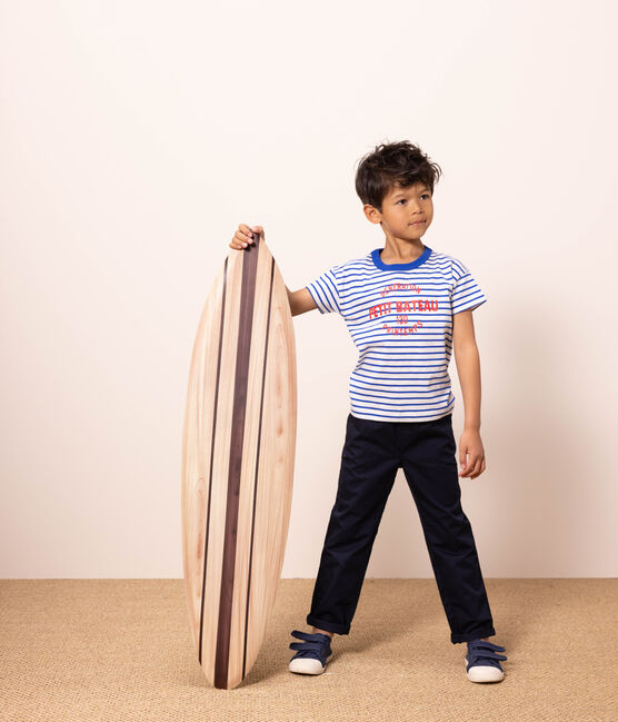 CHILDERNS STRIPY UNISEX COTTON T-SHIRT
