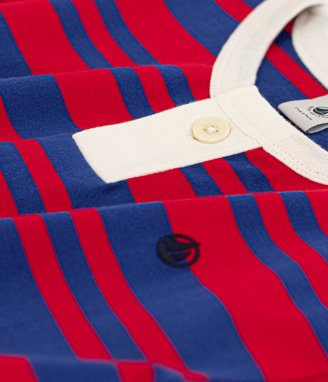 STRIPED COTTON T-SHIRT