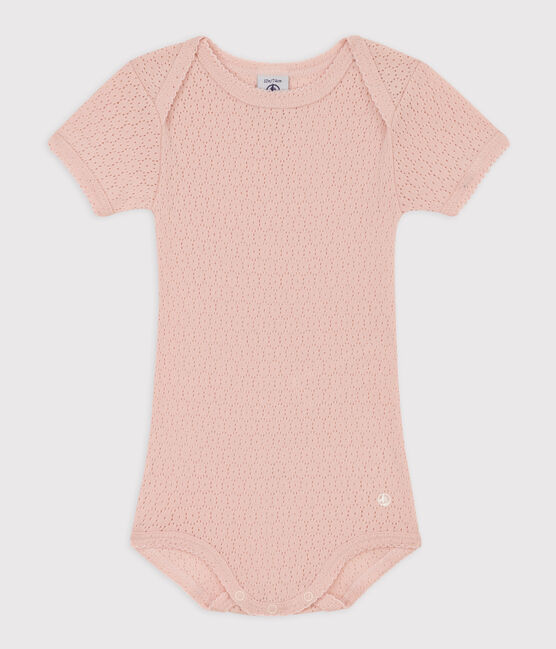 BABIES SHORT-SLEEVED OPENWORK BODYSUIT BABIES SHORT-SLEEVED OPENWORK BODYSUIT