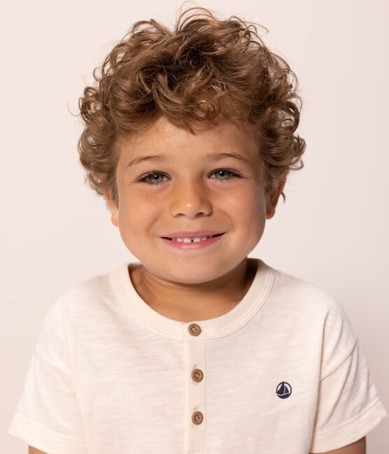 BOYS SHORT-SLEEVED COTTON T-SHIRT