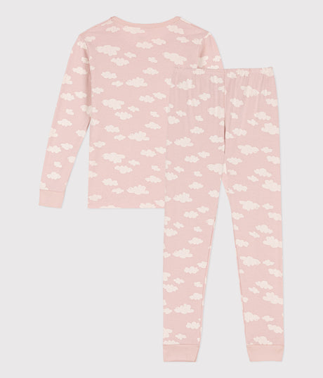 GIRLS' SNUGFIT COTTON PYJAMAS