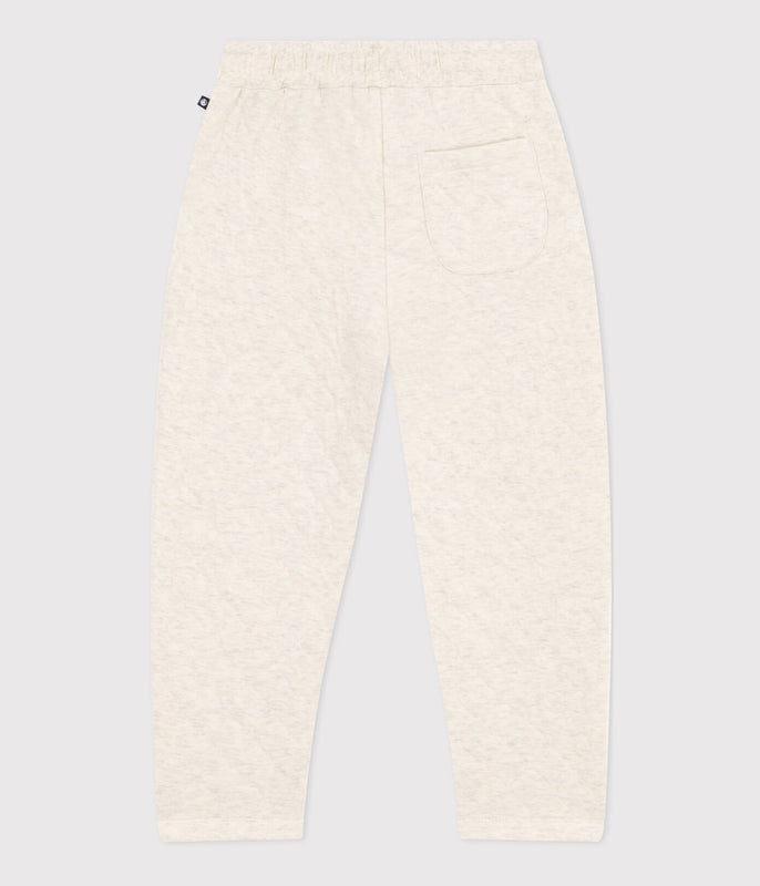 BOYS' QUILTED TUBE KNIT TROUSERS