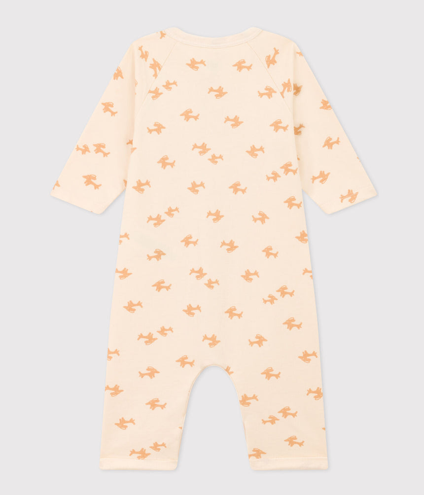 BABIES' LIGHT FLEECE JUMPSUIT