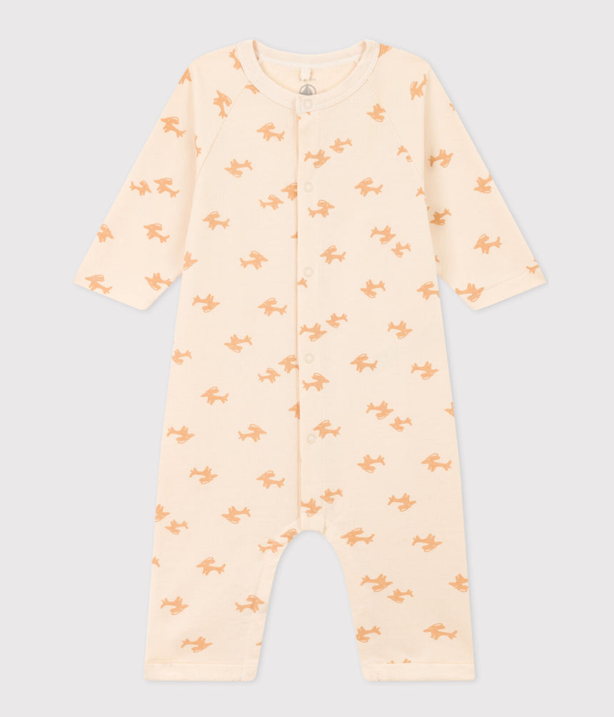 BABIES' LIGHT FLEECE JUMPSUIT