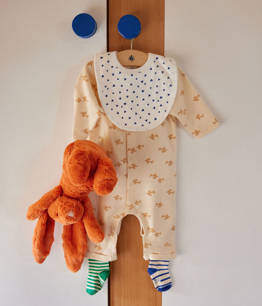 BABIES' LIGHT FLEECE JUMPSUIT