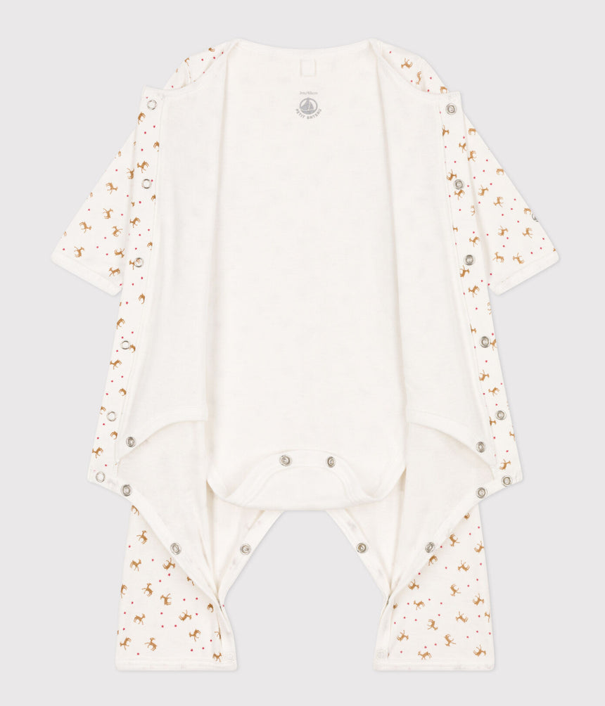 BABIES' FOOTLESS COTTON BODYJAMA
