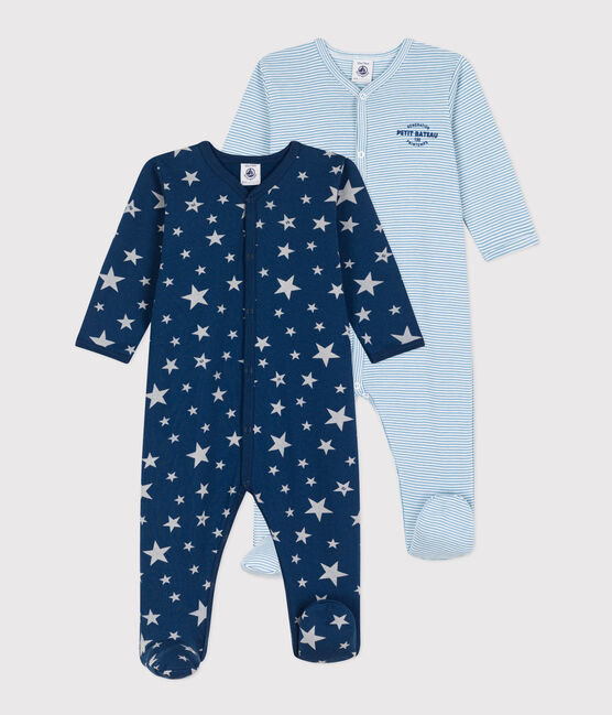 2 PAIRS OF BABIES' PYJAMAS