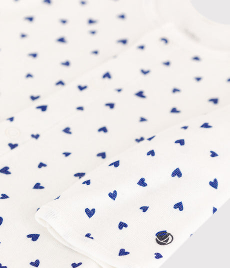 HEART PATTERNED TUBE KNIT BODYJAMA