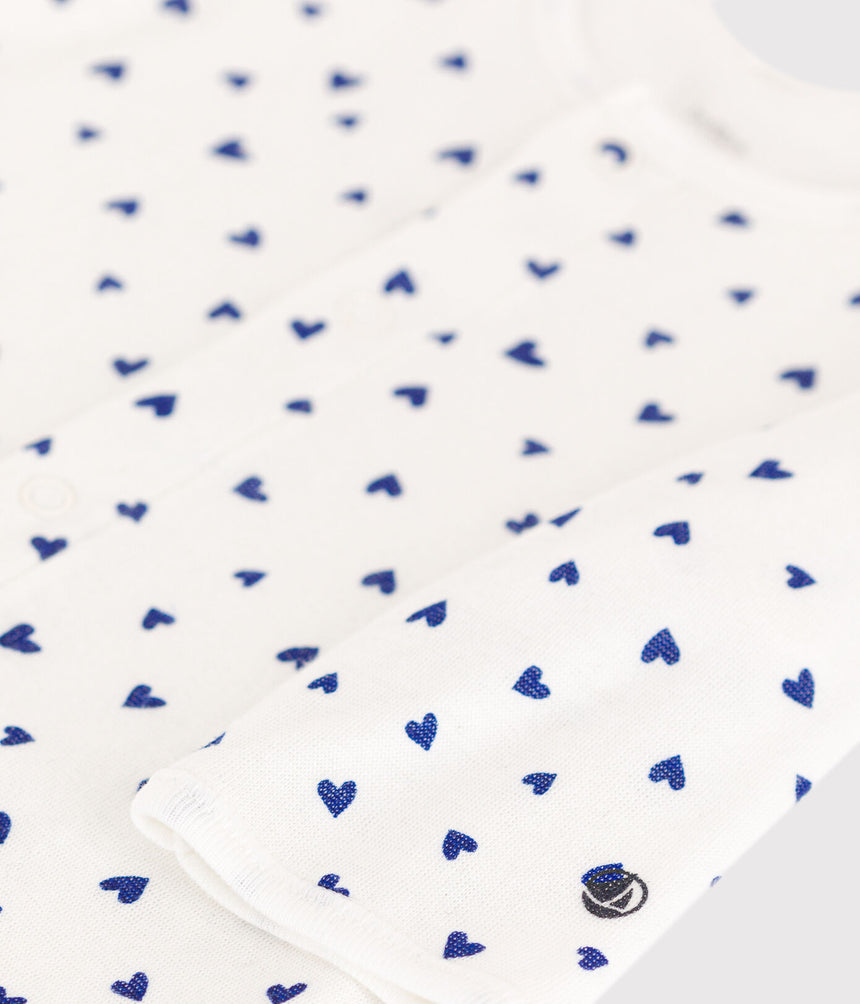 HEART PATTERNED TUBE KNIT BODYJAMA