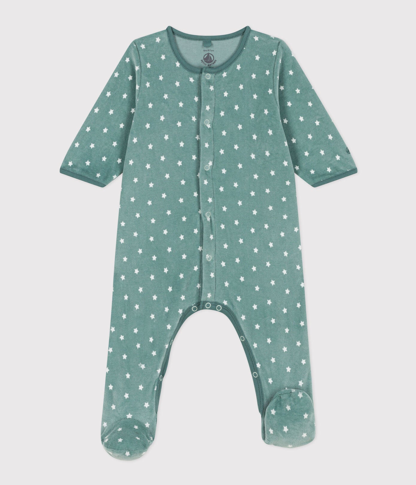 BABIES' STARRY VELOUR PYJAMAS BABIES' STARRY VELOUR PYJAMAS