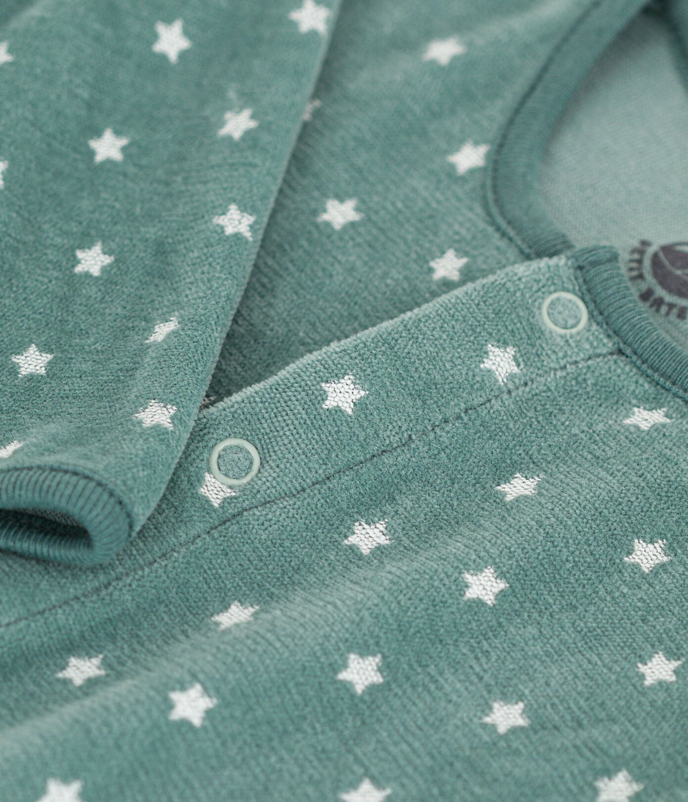 BABIES' STARRY VELOUR PYJAMAS BABIES' STARRY VELOUR PYJAMAS