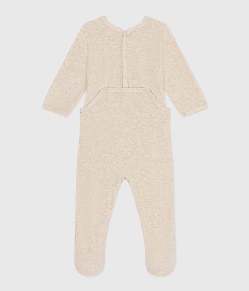 BABIES' VELOUR GONDOLA PYJAMAS