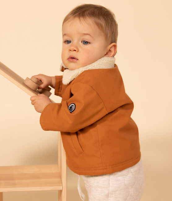 BABIES' PLAIN WOOL CLOTH JACKET