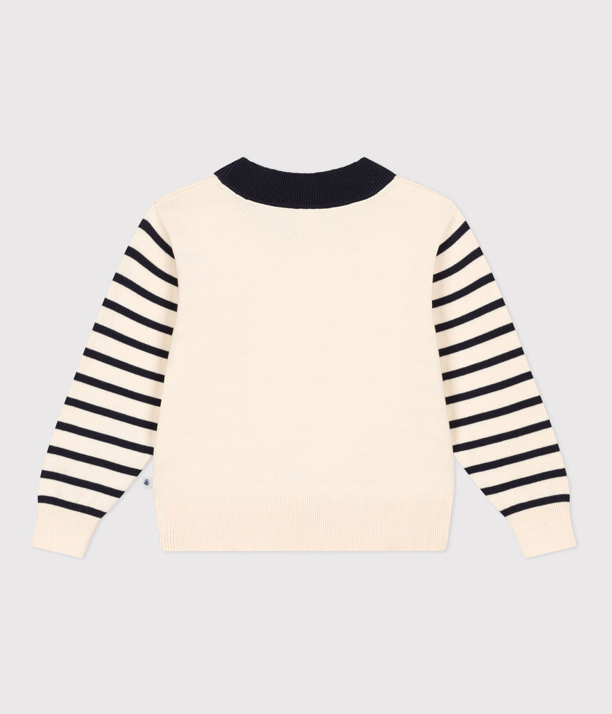 Unisex Children's Cotton Breton Jumper