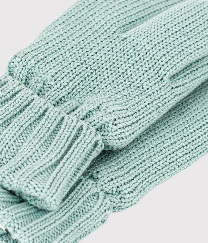 UNISEX FLEECE LINED KNITTED MITTENS UNISEX FLEECE LINED KNITTED MITTENS