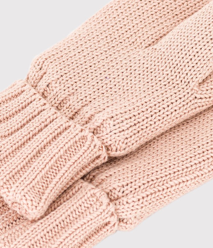 UNISEX FLEECE LINED KNITTED MITTENS UNISEX FLEECE LINED KNITTED MITTENS