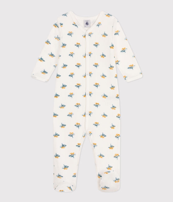 BABIES' FLORAL FLEECE PYJAMA