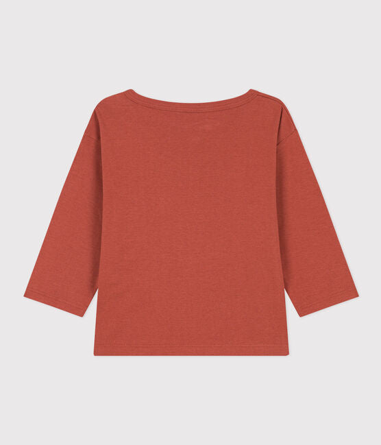 BABIES LONG-SLEEVED COTTON T-SHIRT