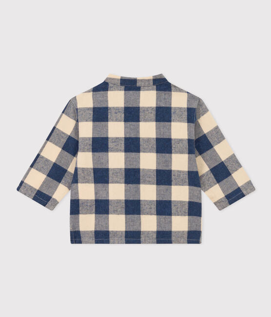 BABIES CHECKED FLANNEL SHIRT BABIES CHECKED FLANNEL SHIRT