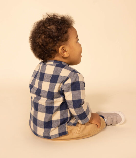 BABIES CHECKED FLANNEL SHIRT