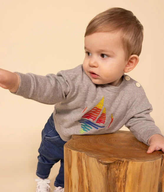 BABIES' FLEECE SWEATSHIRT
